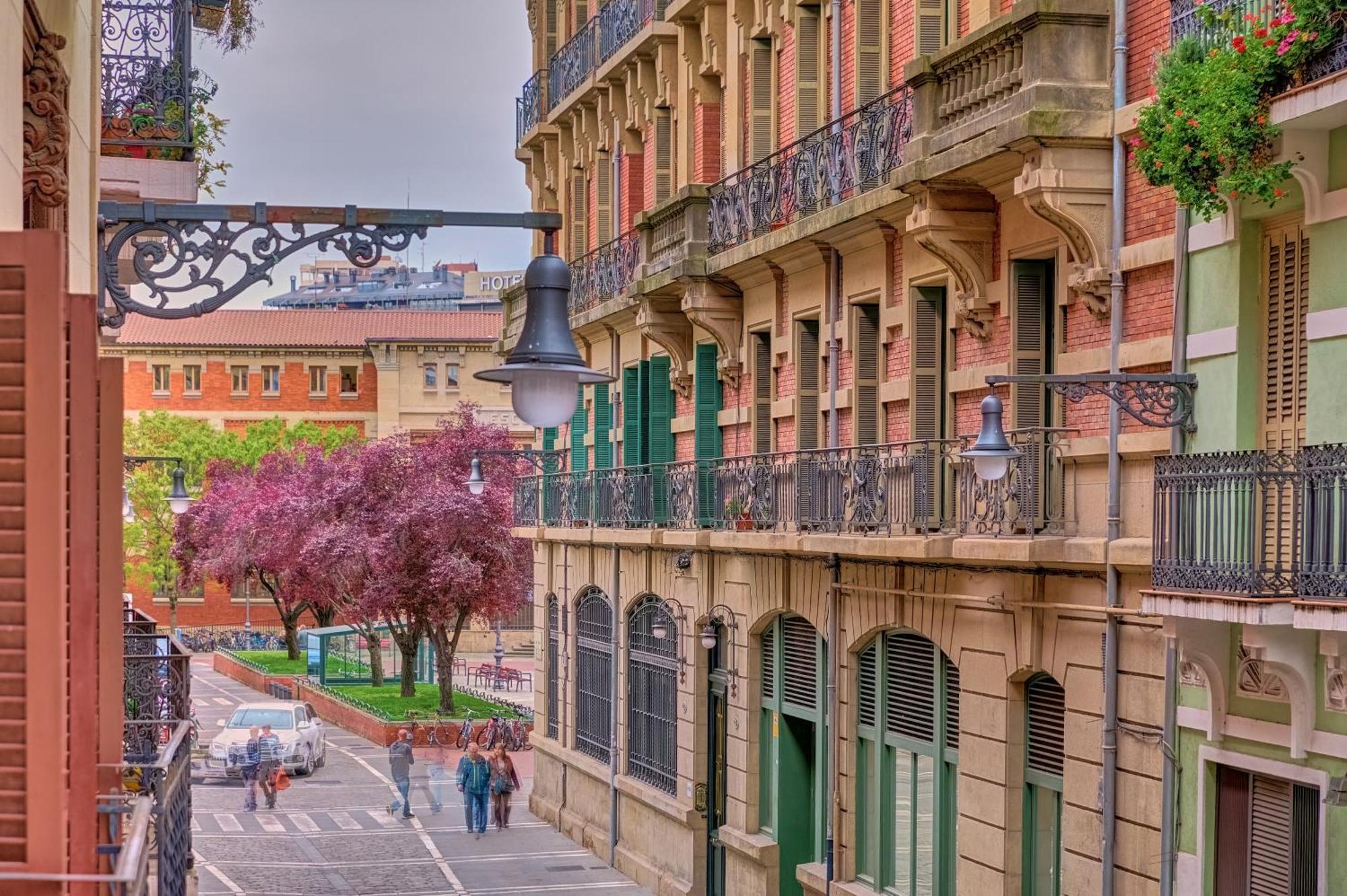 Centro Historico Exterior, Calle Nueva Dos Balcones Pamplona Eksteriør bilde